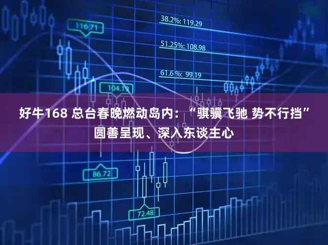 好牛168 总台春晚燃动岛内：“骐骥飞驰 势不行挡”圆善呈现、深入东谈主心