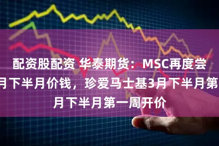配资股配资 华泰期货：MSC再度尝试擢升3月下半月价钱，珍爱马士基3月下半月第一周开价