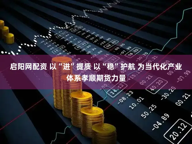 启阳网配资 以“进”提质 以“稳”护航 为当代化产业体系孝顺期货力量