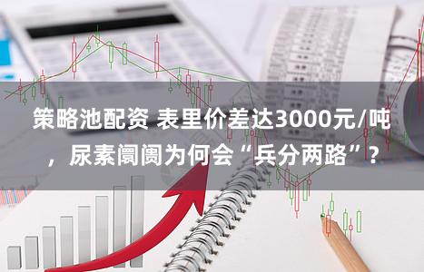 策略池配资 表里价差达3000元/吨，尿素阛阓为何会“兵分两路”？
