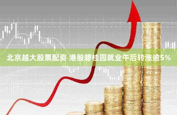 北京越大股票配资 港股碧桂园就业午后转涨逾5%